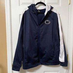 Men's Zip Up Hooded  Penn State Jacket